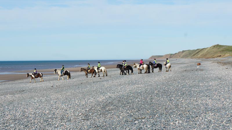 Ride on the beach at Silecroft for a bracing day out! Photo courtesy of http://www.wordsworthcountry.com/information/silecroft.htm.