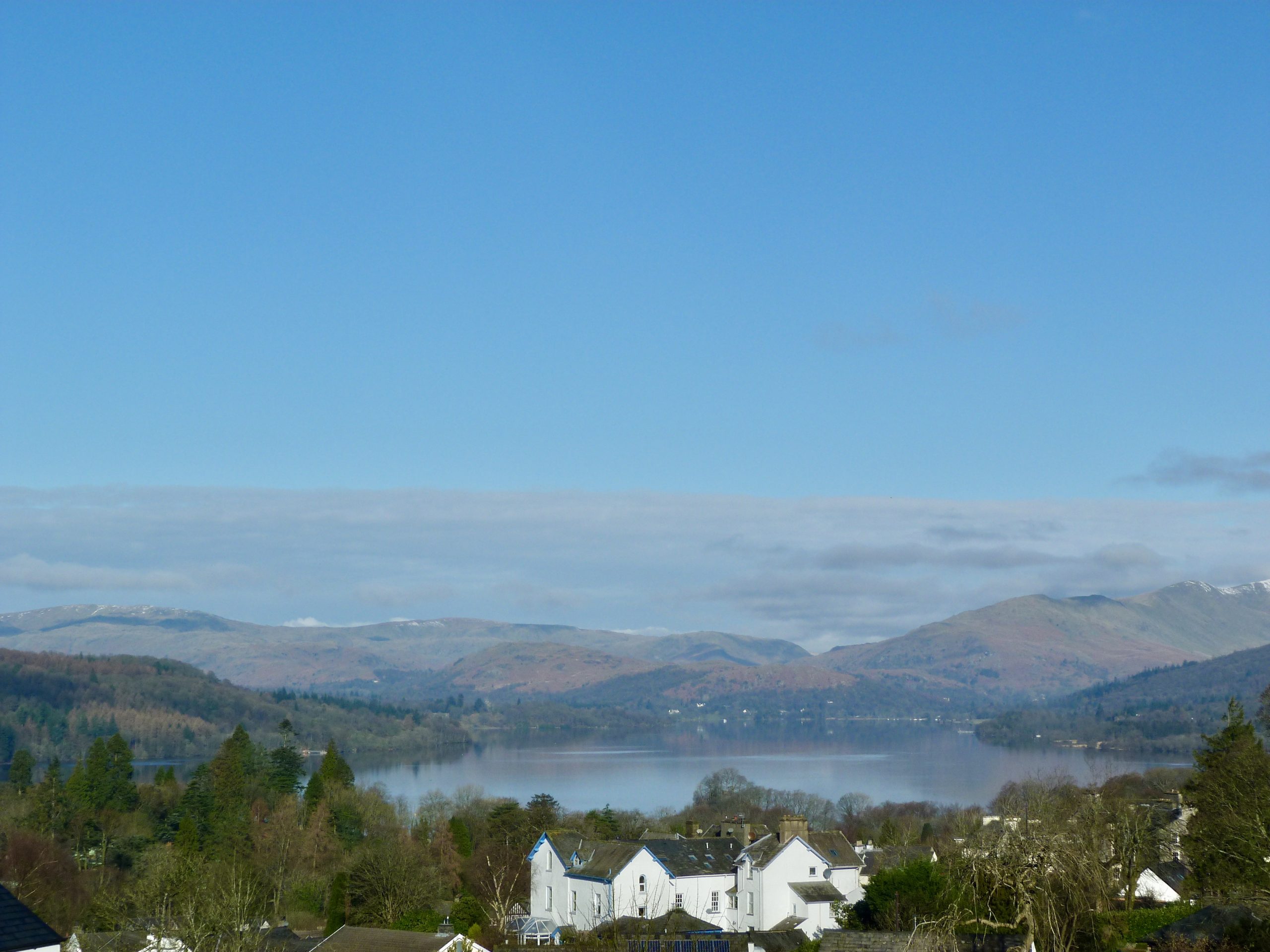 Lake Windermere View from Blenheim Lodge | Bowness on Windermere | Cumbria Lake District