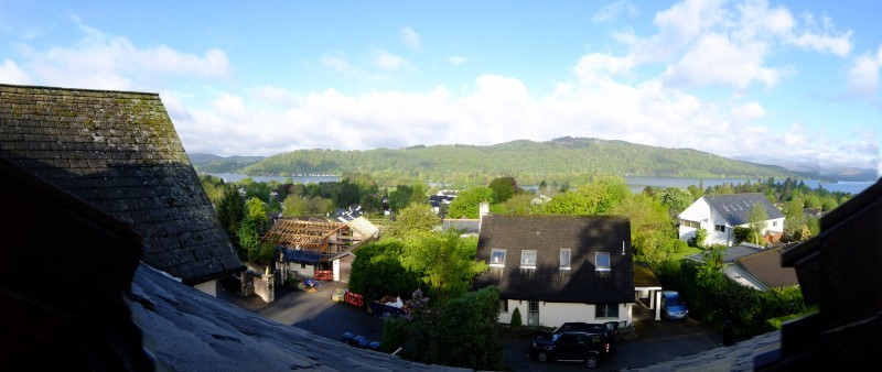 The view from The Eyrie during Spring 2014.