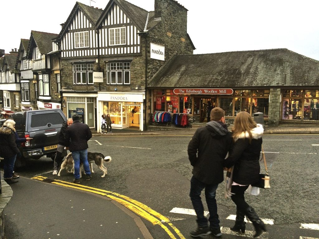 Three minutes' walk from our front door via Langrigge Drive is bustling Bowness centre with its many shops, countless restaurants and pubs, range of amenities, church and cinema.